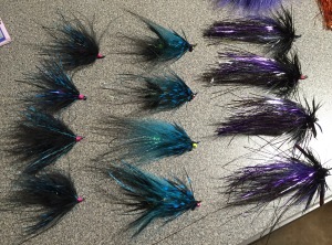 Spey's, Intruder Style Flies and a few Senyo A.I.'s 